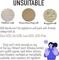 Vista 3 de Letrero Hakuna Matata - Vinilo decorativo para pared, diseño de rey león (col656)