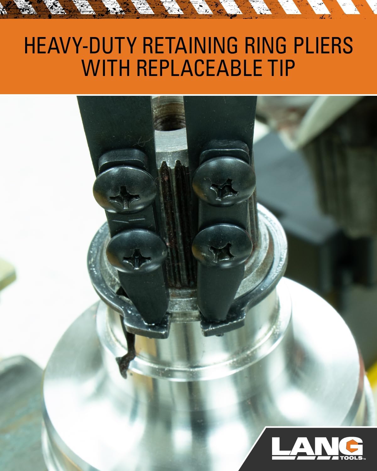 Lang Tools 1486 Heavy Duty External Retaining Ring Pliers