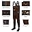 TIDEWE Neoprene Waders, Cleated Bootfoot Men Chest Waders, Waterproof Fishing & Hunting Chest Waders Brown Size 11