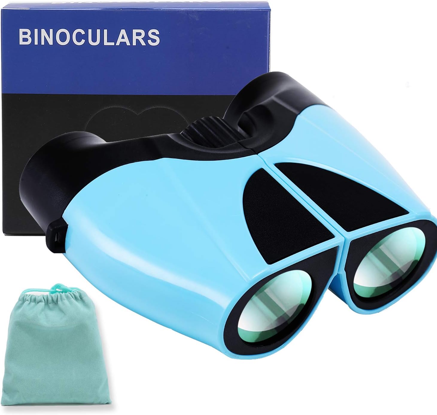 Mini télescope Pliable 10X22 Jumelles, HD Petit Télescope Binoculaire