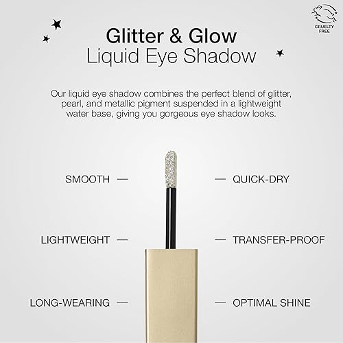 Miniatura 4 de Stila Magnificent Metals Glitter And Glow Sombra de ojos líquida