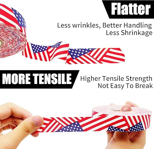 Miniatura 5 de Cinta de lacrosse de 1.0 in x 82.0 ft, cinta protectora de hockey cinta de lacrosse cinta de agarre de hockey para palo de seguridad deportiva