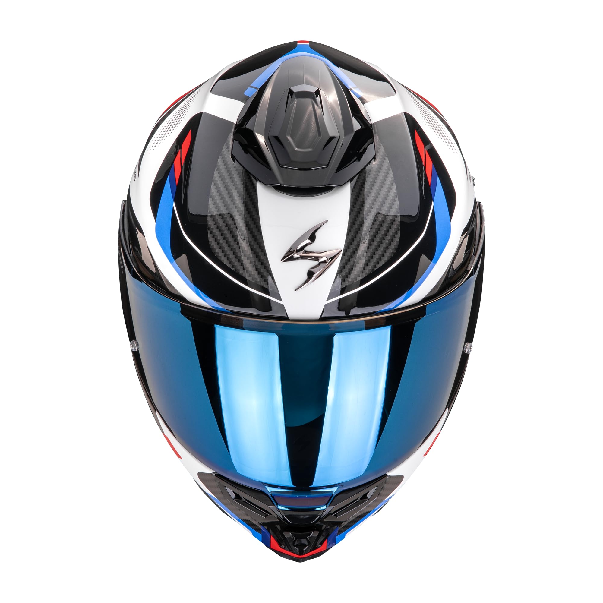 SCORPION EXO-1500 AIR SLEEK Bianco-Rosso-Blu XL
