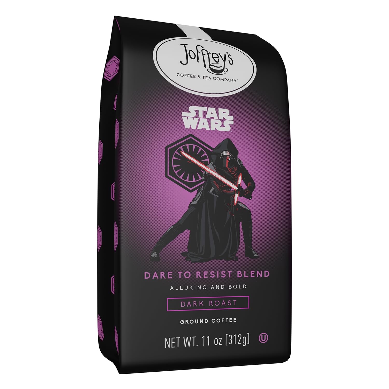 Joffrey's Coffee - Star Wars™ Dare to Resist Blend, Star Wars Licensed Coffee Collection, Artificially Roasted, Strong and Smooth Flavour, Brew or French Press (Ground, 11 oz)