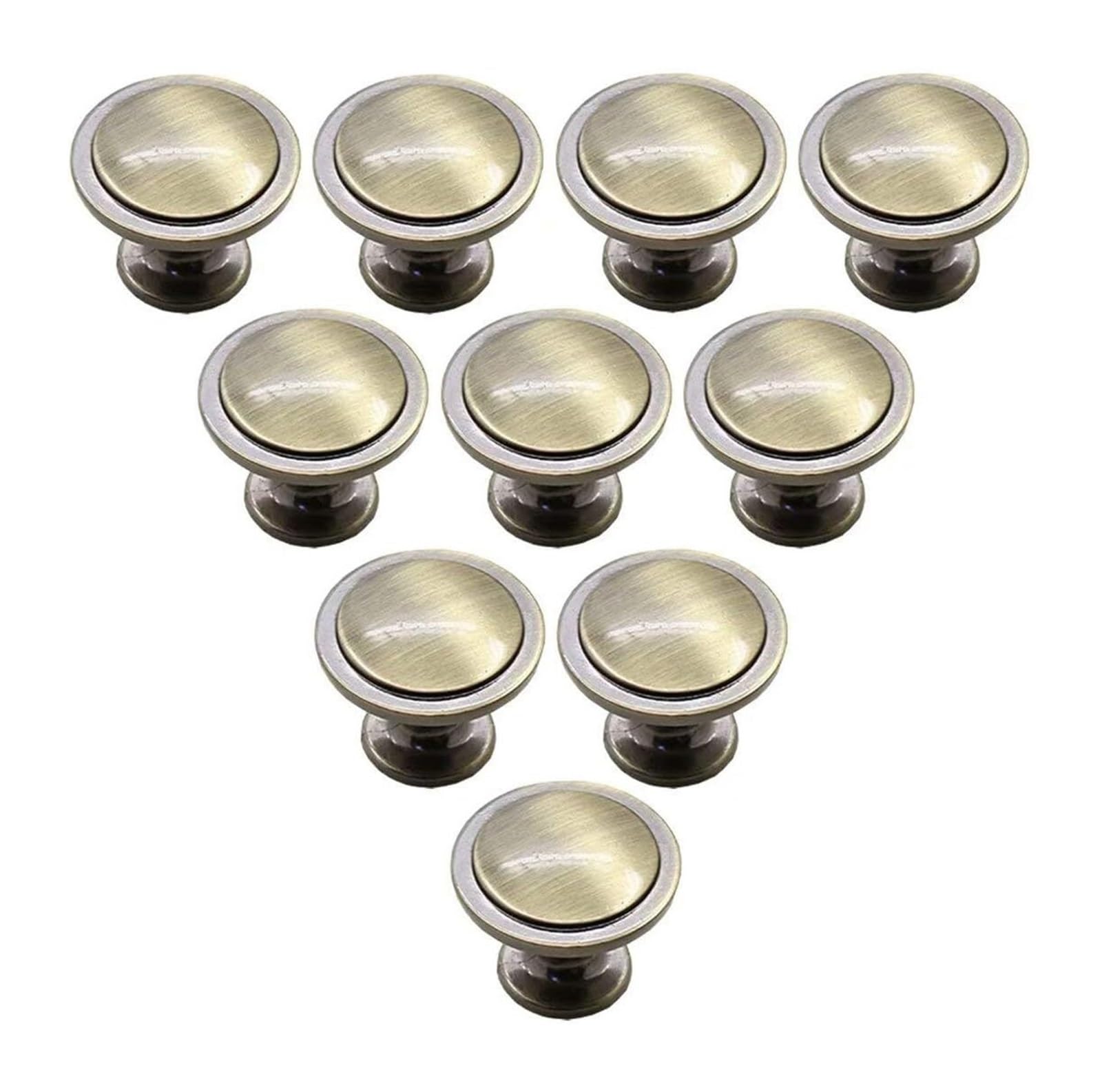 Fagoritime Antique Knob, Round Drawer Cabinet Knobs(Bronze)
