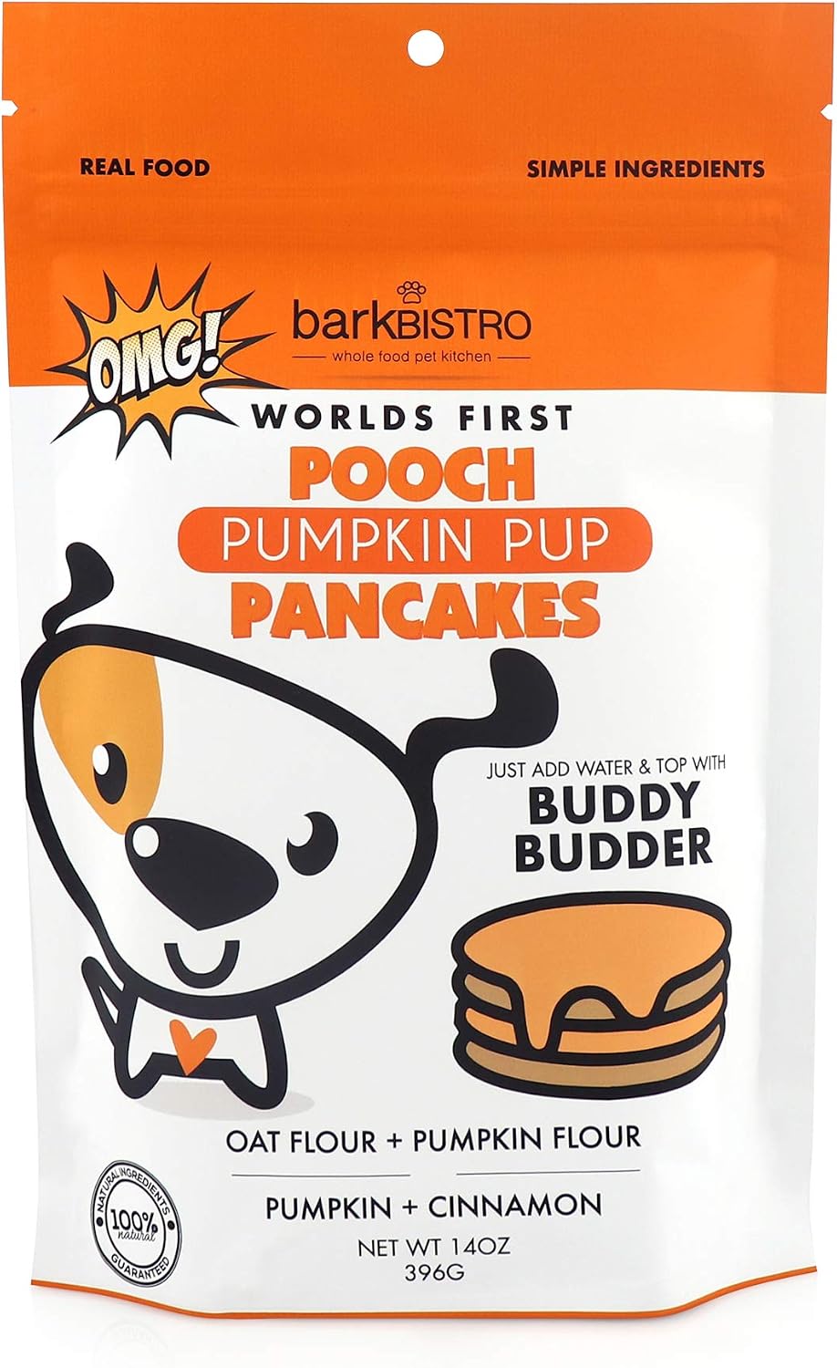 Bark Bistro Company Pumpkin Pup Pooch Pancakes Wet Dog Food, 14 oz.