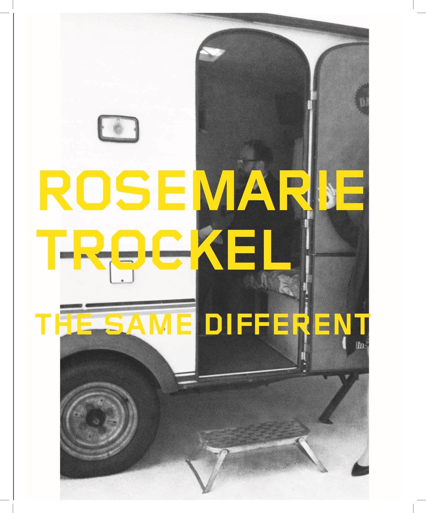 Rosemarie Trockel: The Same Different Livre d'Art Contemporain