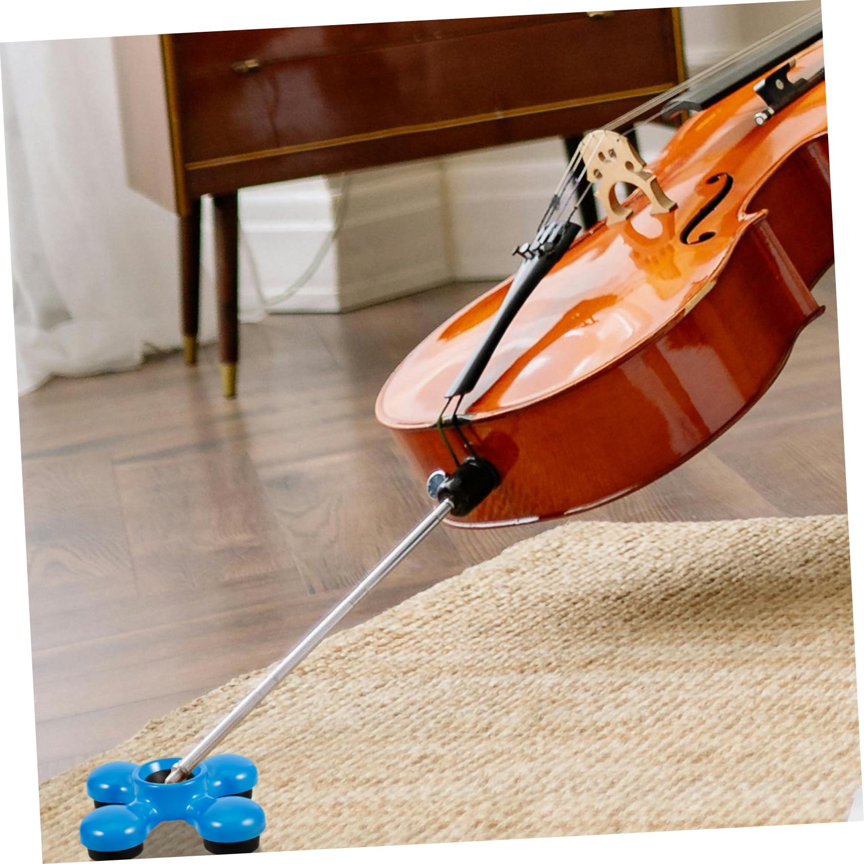 Abaodam Non-slip Cello Endpin Mat Nonslip Cello Stopper Pad Violoncello Accessory Rubber Pad