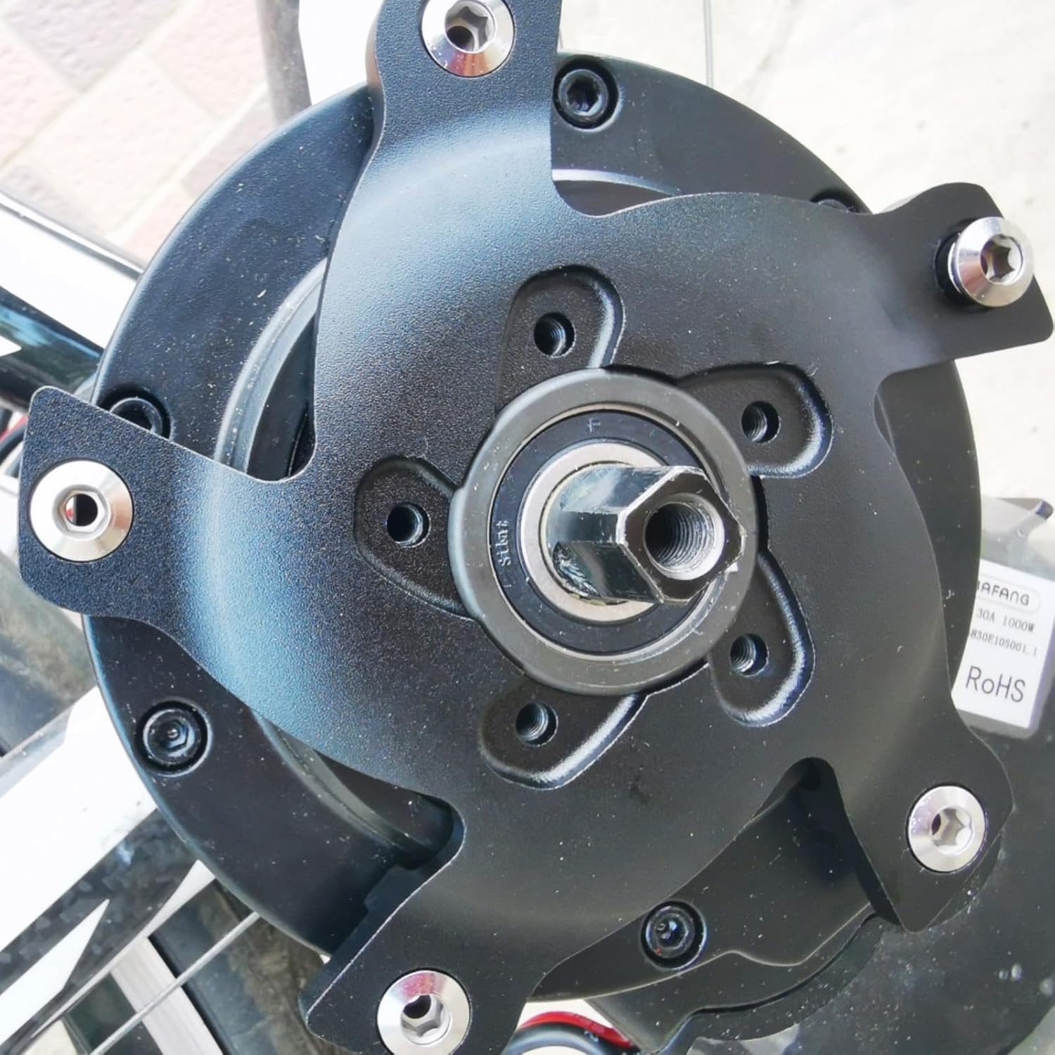 for Bafang BBSHD 130BCD Chainring Spider Chain Ring Adapter eBike Motor Kits 39T-50T/52T/54T/56T/60T Chain Wheel Sprocket Crank