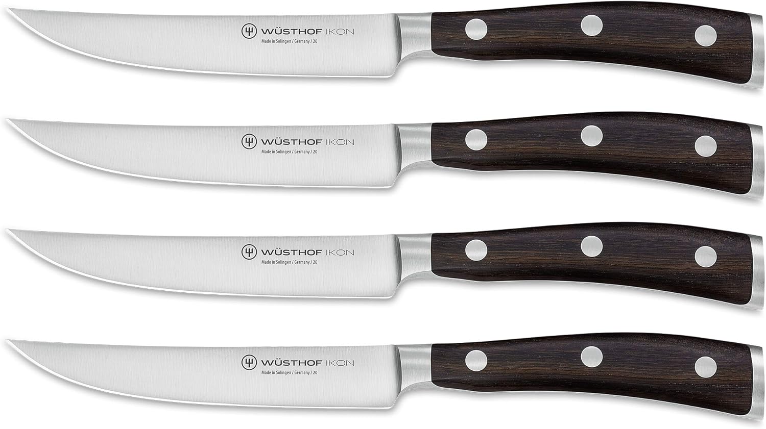 WÜSTHOF Ikon 4-Piece Steak Knife Set