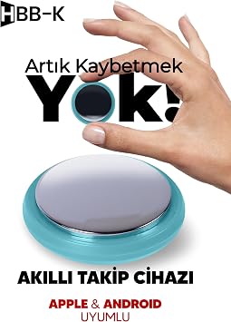 PLUS TAG IOS & Android Uyumlu Airtag Akıllı Gps Takip Cihazı (siyah)
