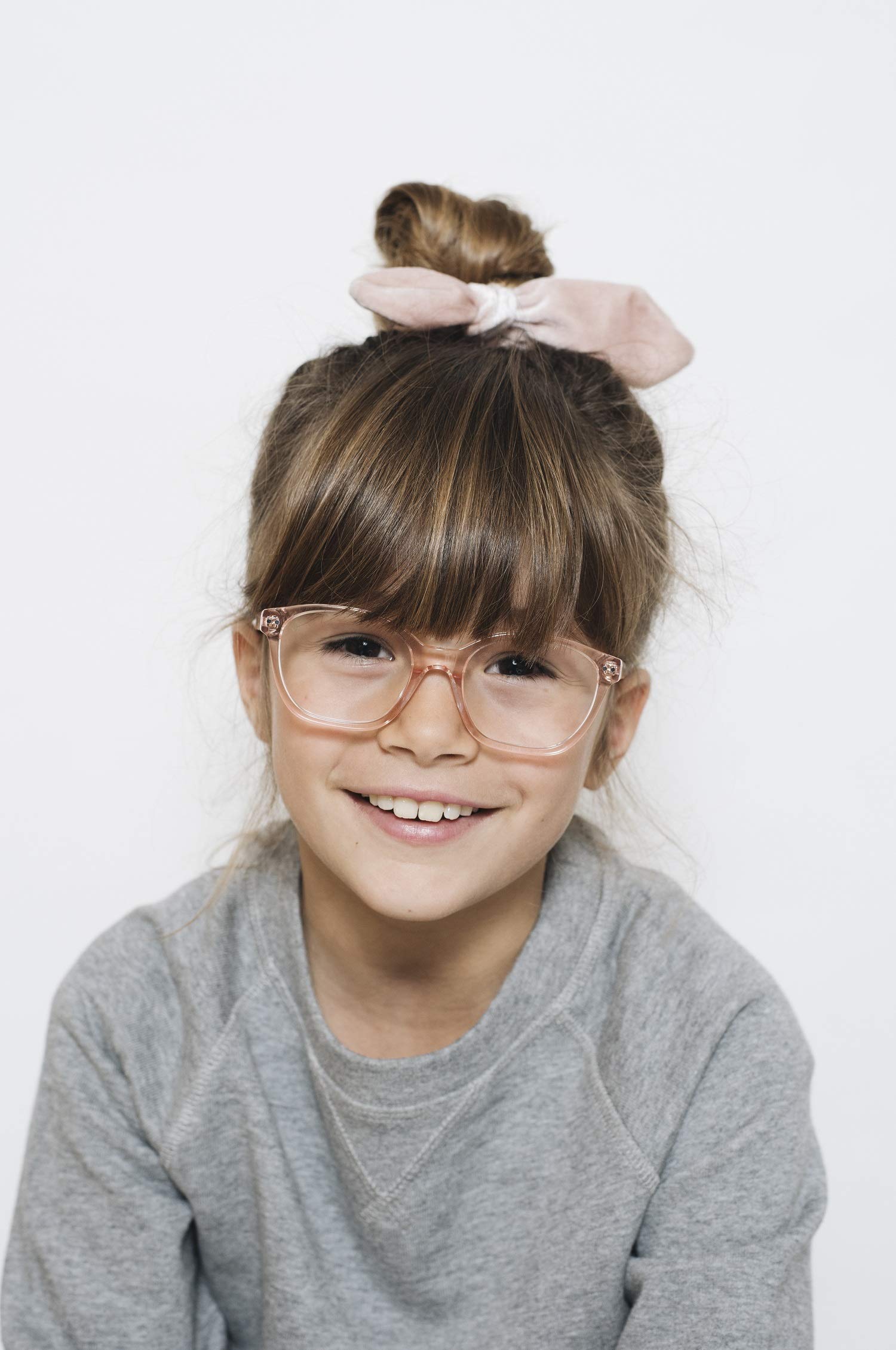 Gafas infantiles con protección contra la luz azul, sin graduación, protección UV400, unisex, para niños y niñas, lentes intercambiables, material robusto, modelo Zebra