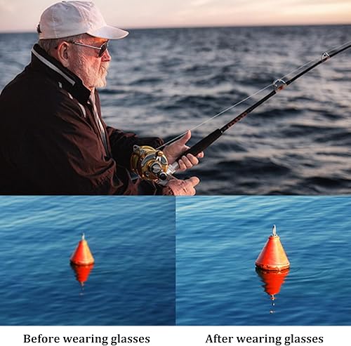 Miniatura 5 de Lupas ajustables 4X lupa antirreflejos para presbicia, personas mayores, ver televisión para lectura de baja visión, anteojos de lectura de pesca,
