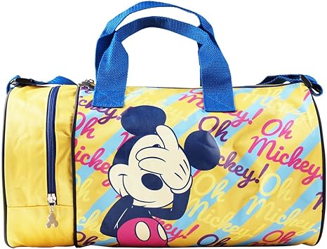 Amazon Co Jp ミッキー プールバッグ ビーチバッグ ドラム型 オーマイミッキー 約h400 F0mm フリー シューズ バッグ