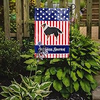 Vista 1092 de Caroline's Treasures BB4243GF Bandera de jardín con texto en inglés «Merry Christmas» con texto en inglés «Merry Christmas», bandera decorativa