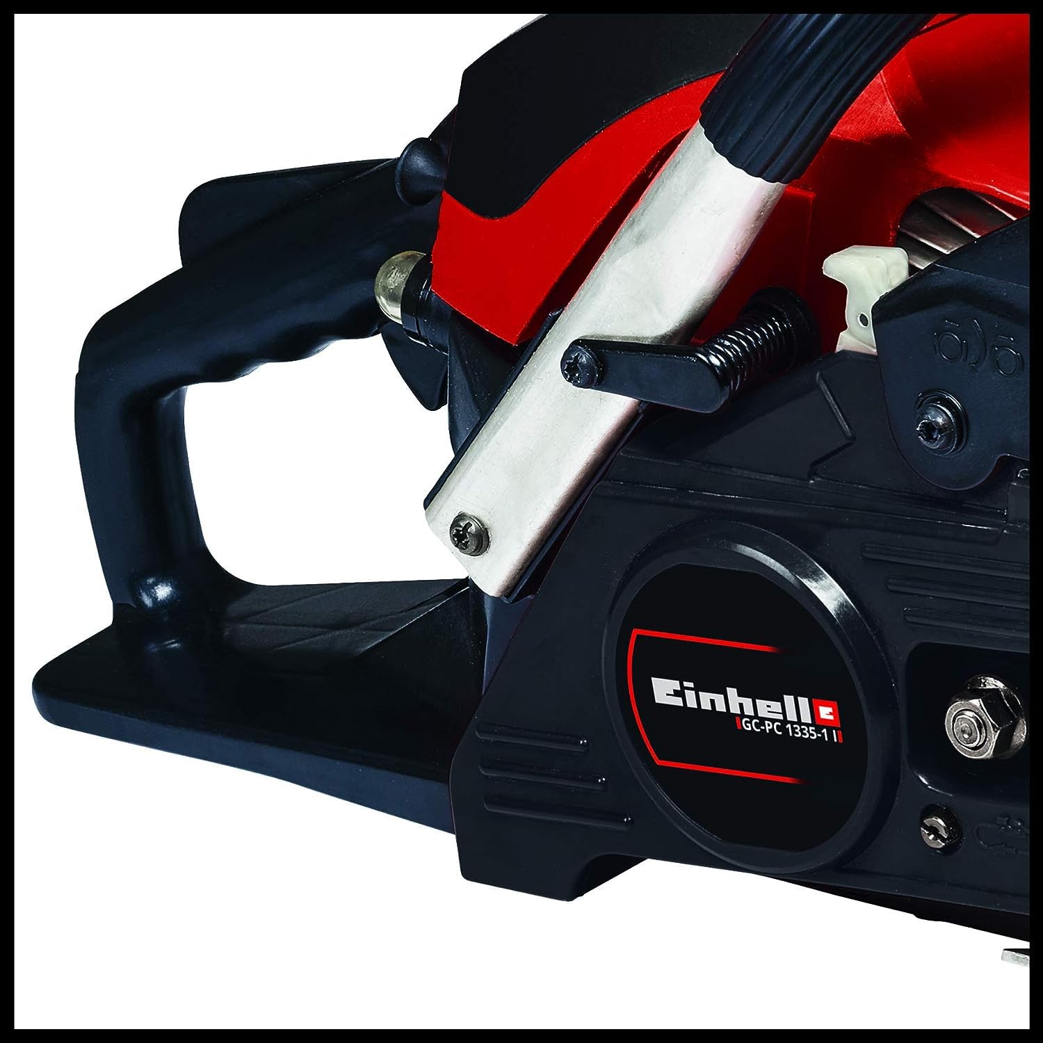 Einhell Benzin-Kettensäge GC-PC 1335/1 I | 1,3 kW | 35 cm Schwert | 21 m/s Schnittgeschwindigkeit | Auto-Choke + Primer | digitale Zündung | Antivibration
