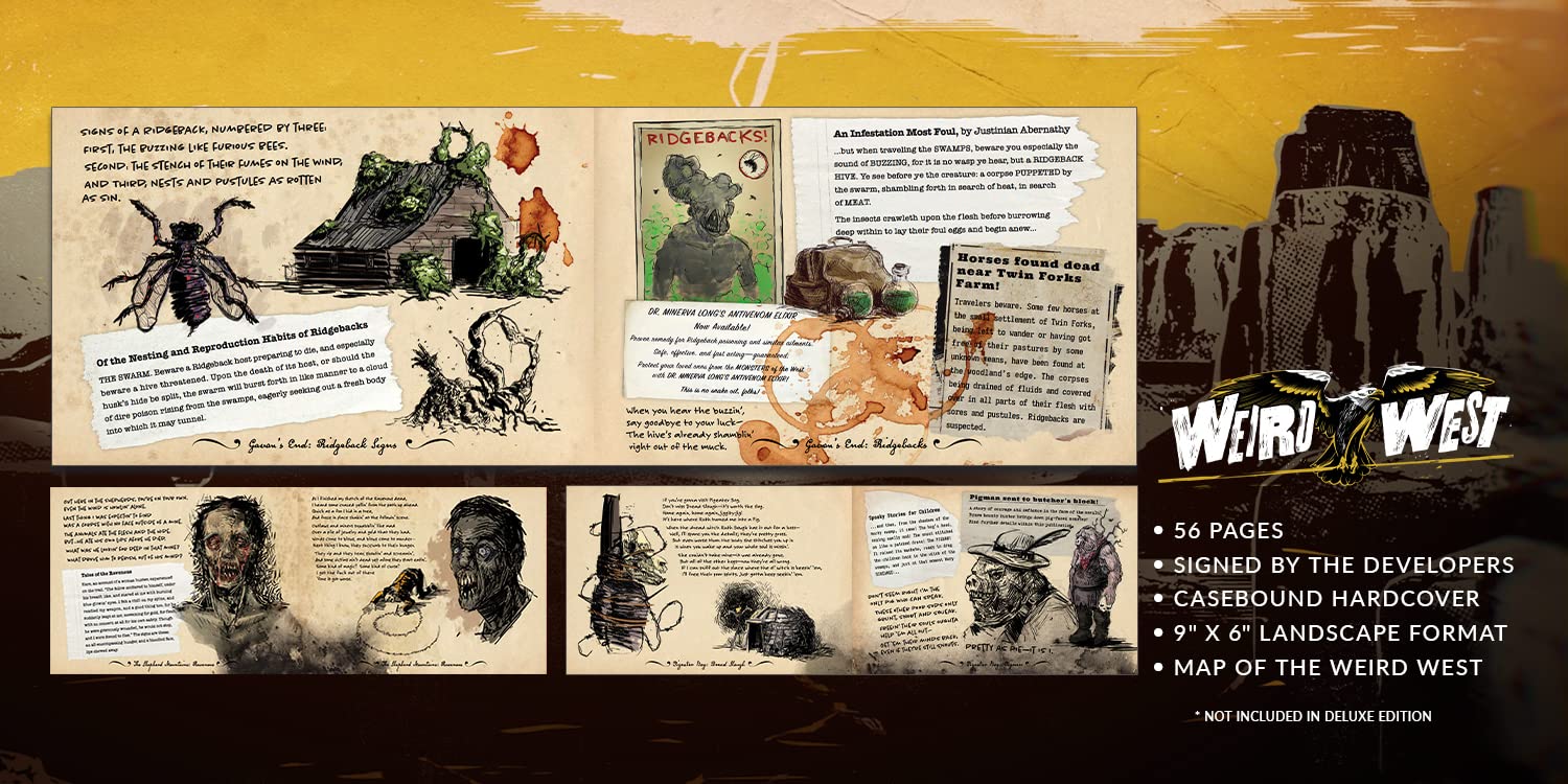 Artbook Pigman Joe's Tour du Weird West