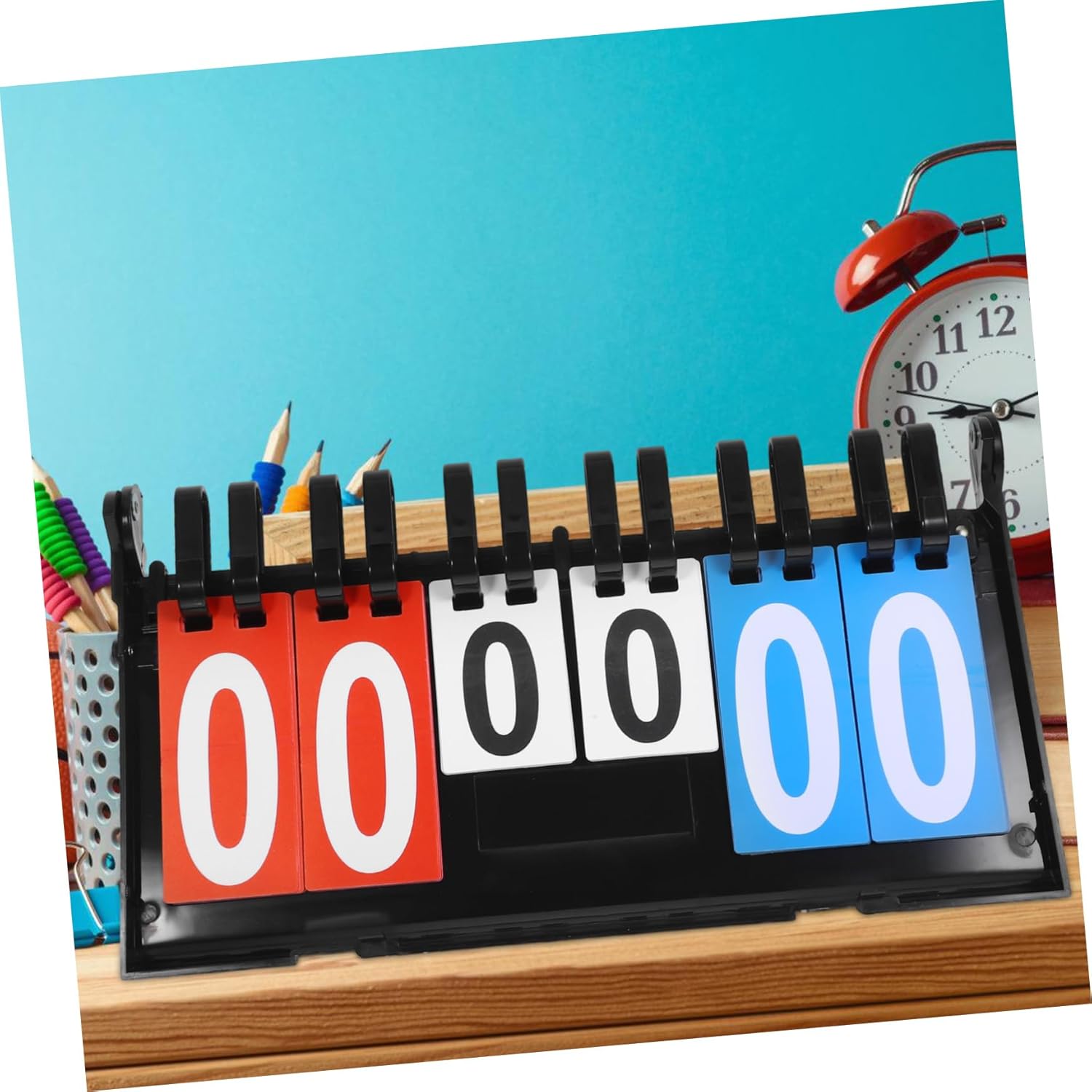 Portable Basketball Scoreboard Flip Scoreboard Sports Game Scorekeeper