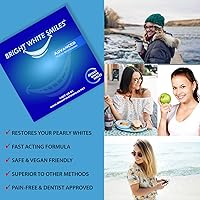 Vista 3 de Bright White Smiles - Teeth Whitening Gel Refill Kit - 10 Tubes 44% Carbamide Peroxide Tooth Whitener Formula