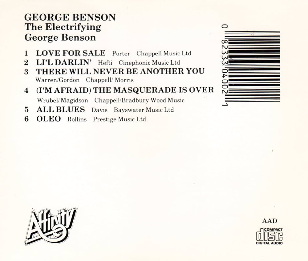 ジョージ・ベンソン George Benson BEST HITS ジョージ・ベンソンBestヒット70s,80s