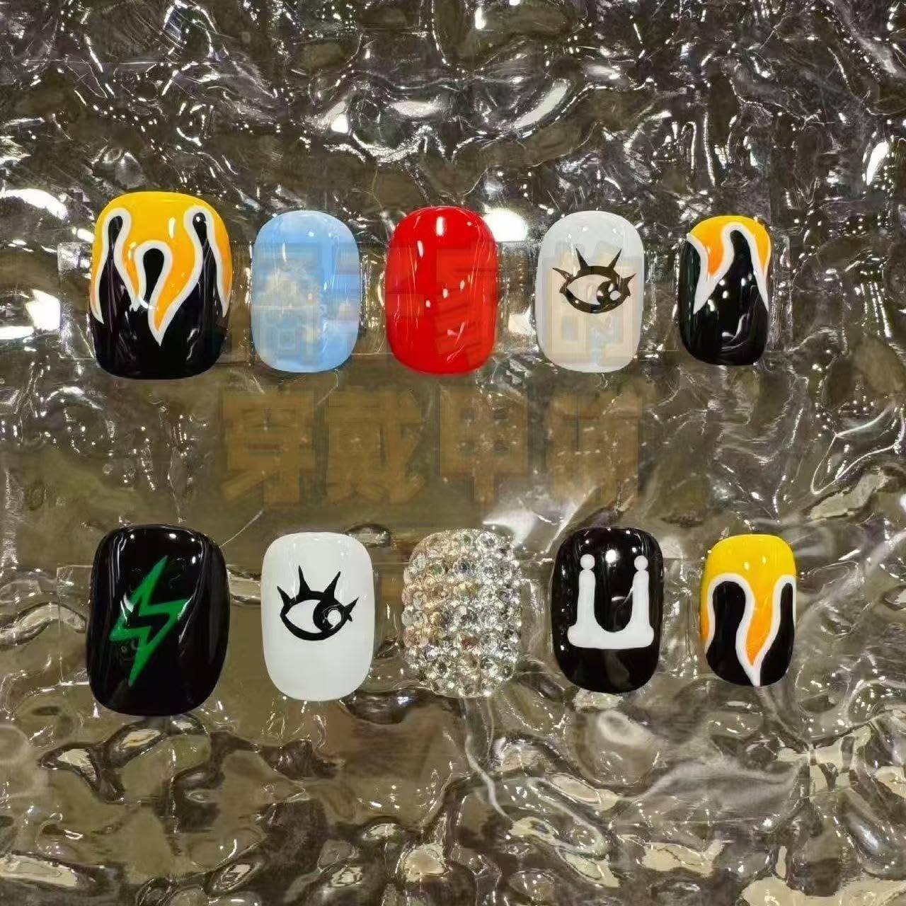 Amazon.co.jp: ジードラゴン 同型 ファッション ネイル つけ爪