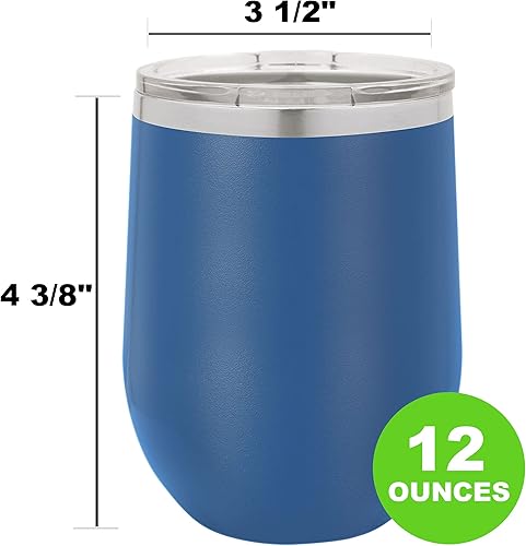 Miniatura 16 de Customized Groomsman/Bridemaids Insulated Stainless Steel 12 Oz Wedding Gift Travel Coffee Double-Walled Wine Tumbler Travelling Car Truck Cup Mug