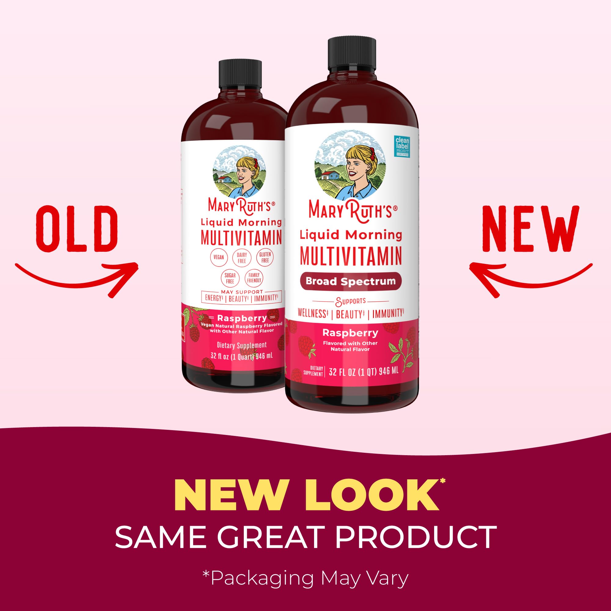 MARYRUTH'S Liquid Morning Multivitamin for Women, Men & Kids, 32 Servings — Amazon image 3