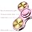 ATESSON Fidget Spinner Toy Ultra Durable Stainless Steel Bearing High Speed Precision Metal Material Hand Spinner Focus Anxiety Stress Relief Boredom Killing Time Toys Rose Gold