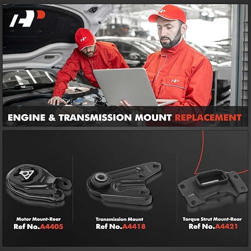 Miniatura 2 de A-Premium Kit de montaje de motor y montaje de transmisión y puntal de torsión compatible con Mazda 3 2010-2013, 5 2012-2015, 3 Sport 2011-2013,