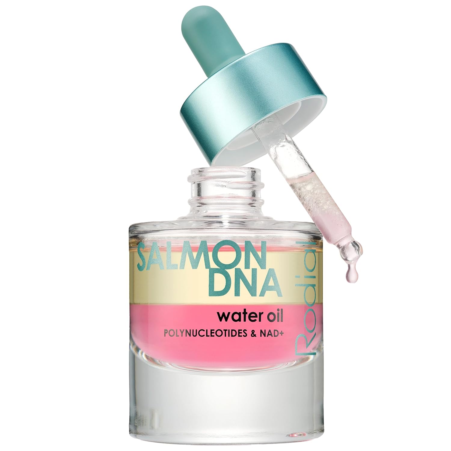 Rodial Salmon DNA Water-Oil 1.01 fl oz - Bi-Phase Face Oil with Polynucleotides for Skin Renewal & Radiance, Lightweight Hydrating Skin Treatment