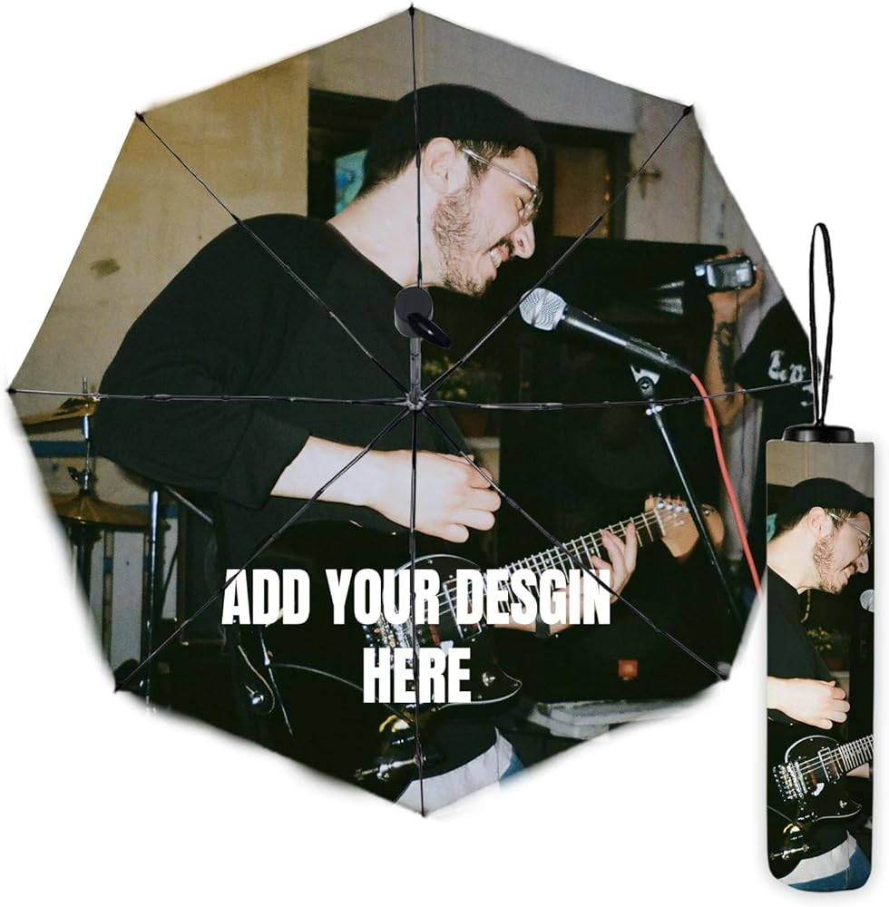 Parapluie Personnalisé Pluie Trois Parapluies Photo Pliants Coupe-Vent Conception Personnalisée Automatique Parapluie Femme Hommes éTanche Images