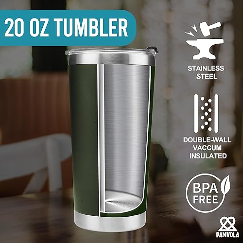 Miniatura 3 de Panvola Vaso de acero inoxidable con texto en inglés "I Don't Snore I Dream I'm A Motorcycle Snorers Motorcyclist Gift Biker Rider For Dad Husband