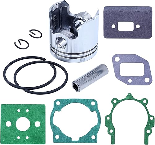 Miniatura 4 de Kit de pistón de 1.575 in, 40-5 43cc BC430 CG430 1E40F-5 para Mitsubishi TL43 desbrozadora y cortador de motor