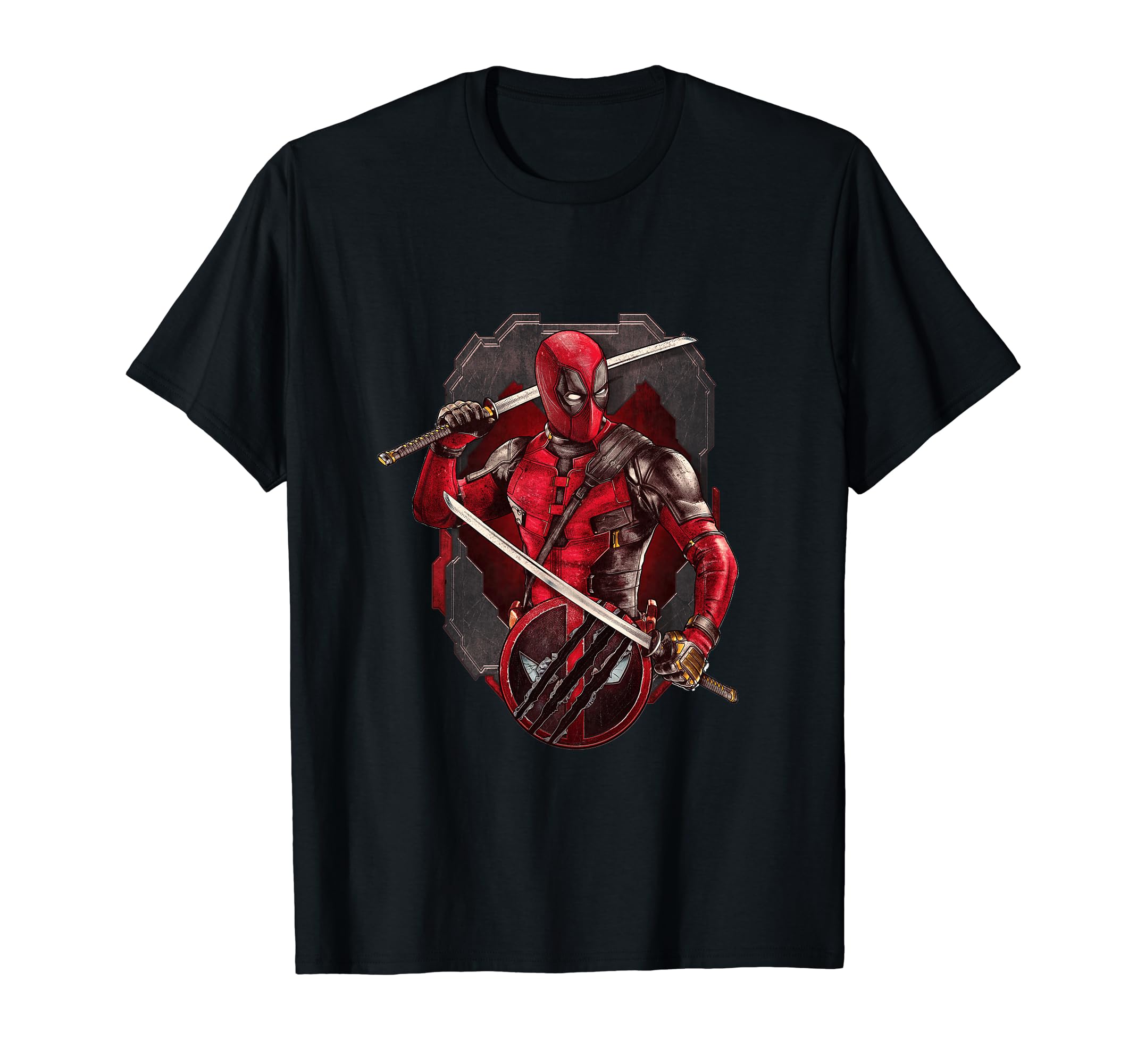 MarvelStudios Deadpool & Wolverine Merc with Katanas T-ShirtOEKO-TEX STANDARD 100