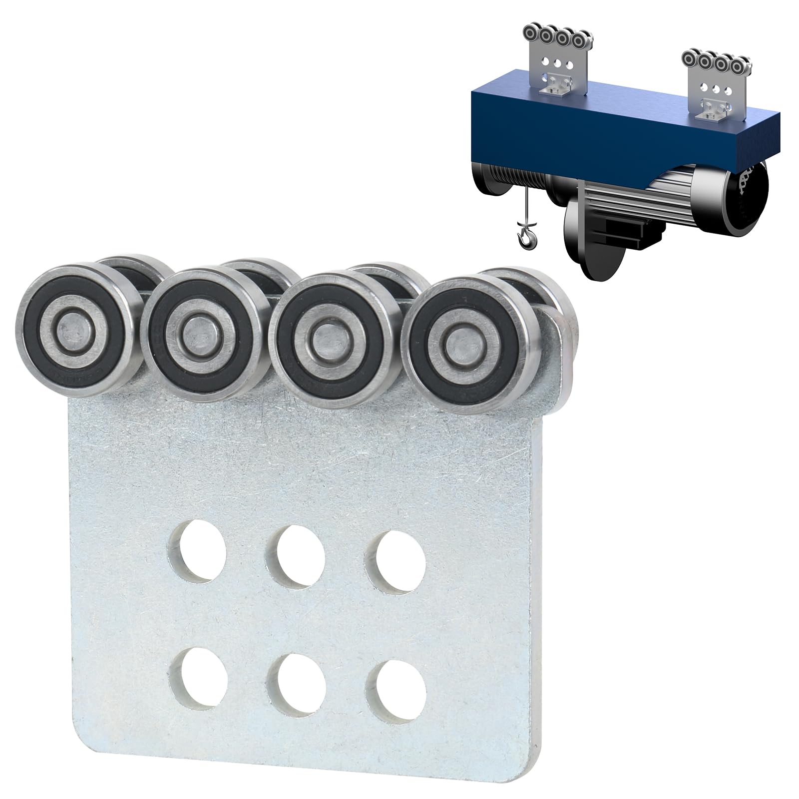 Buy Unistrut TrolleyWheel Trolley Assembly.Top has Room for 7MM ing