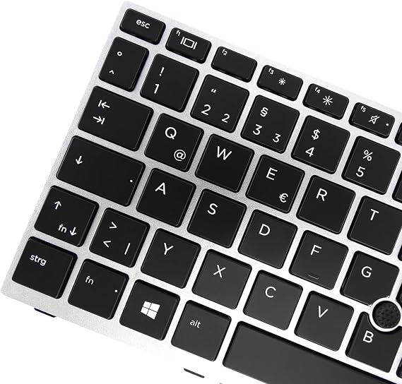 Backlight keyboard for HP EliteBook 840 G5 846 G5 745 840 G6 14u G5 L14379-001 L14377-DH1 (German, Backlight)