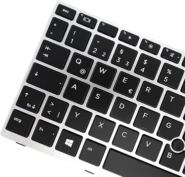 Backlight keyboard for HP EliteBook 840 G5 846 G5 745 840 G6 14u G5 L14379-001 L14377-DH1 (German, Backlight)