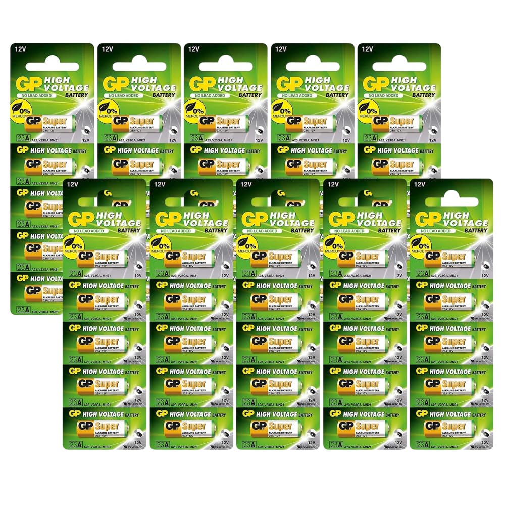 DEVICE OF URBAN INFOTECH 23A GP 12Volt Alkaline Batteries High Voltage Cell Car Remote Battery, 23AE-C5 A23 MN21 LRV08 Replacement for Car Remote, Watch, Calculator, Electric Toys & Doorbells (5)-image-19