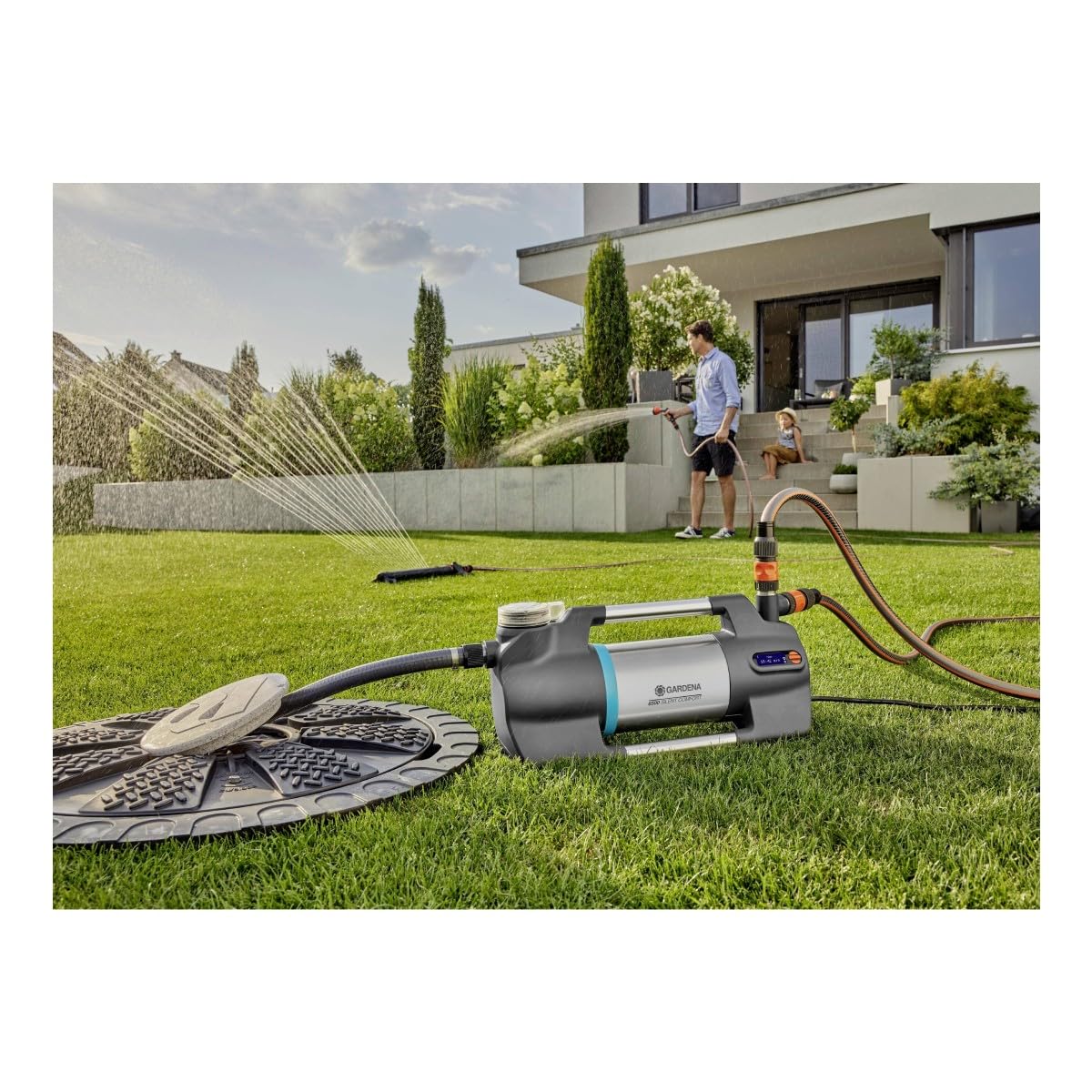 GARDENA 6300 SilentComfort Pompe de jardin 6300 l/h 49 m