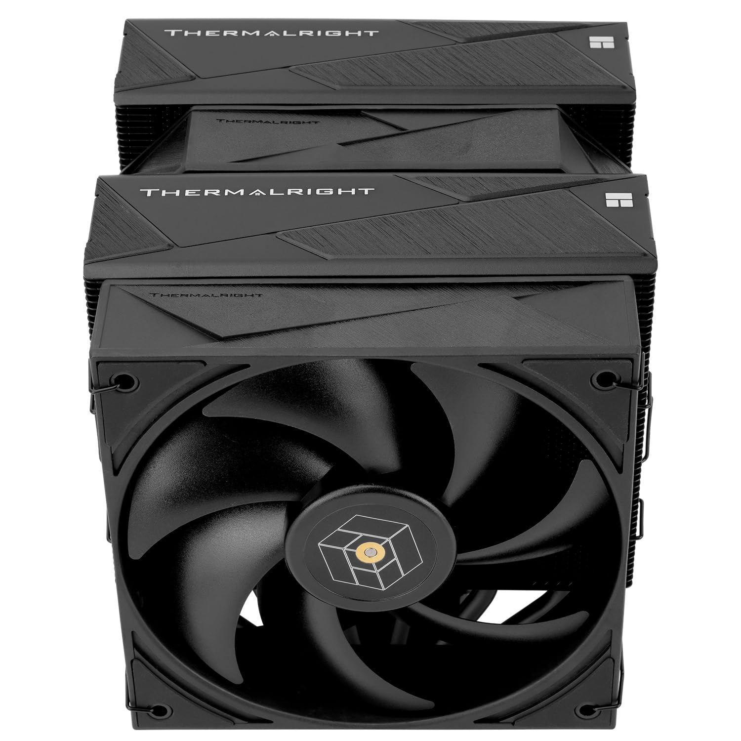 Thermalright Royal Pretor 130 Black refroidisseur d’air CPU, refroidisseur d’ordinateur à double tour, refroidisseur de processeur à 6 caloducs, pour AM4 / AM5 ; Intel lga1851/1700/115x/2011