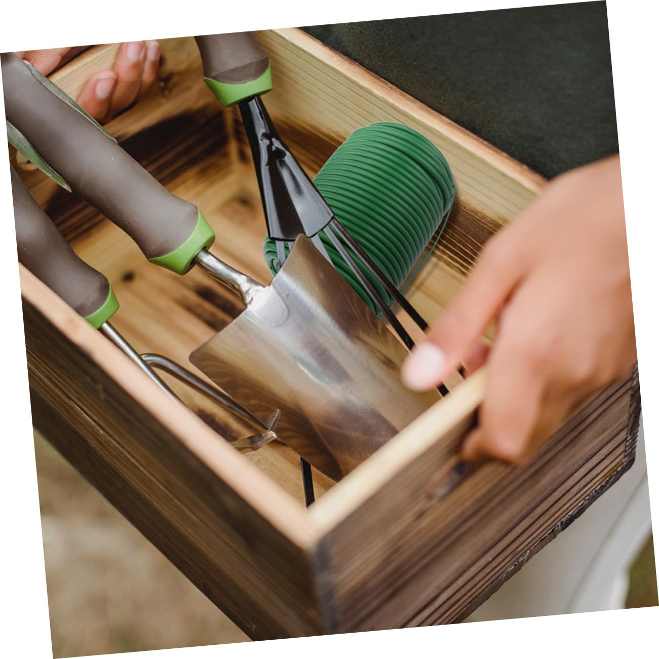 DOITOOL Attaches de Jardin pour Plantes Grimpantes, 2 Rouleaux, TPR Fer
