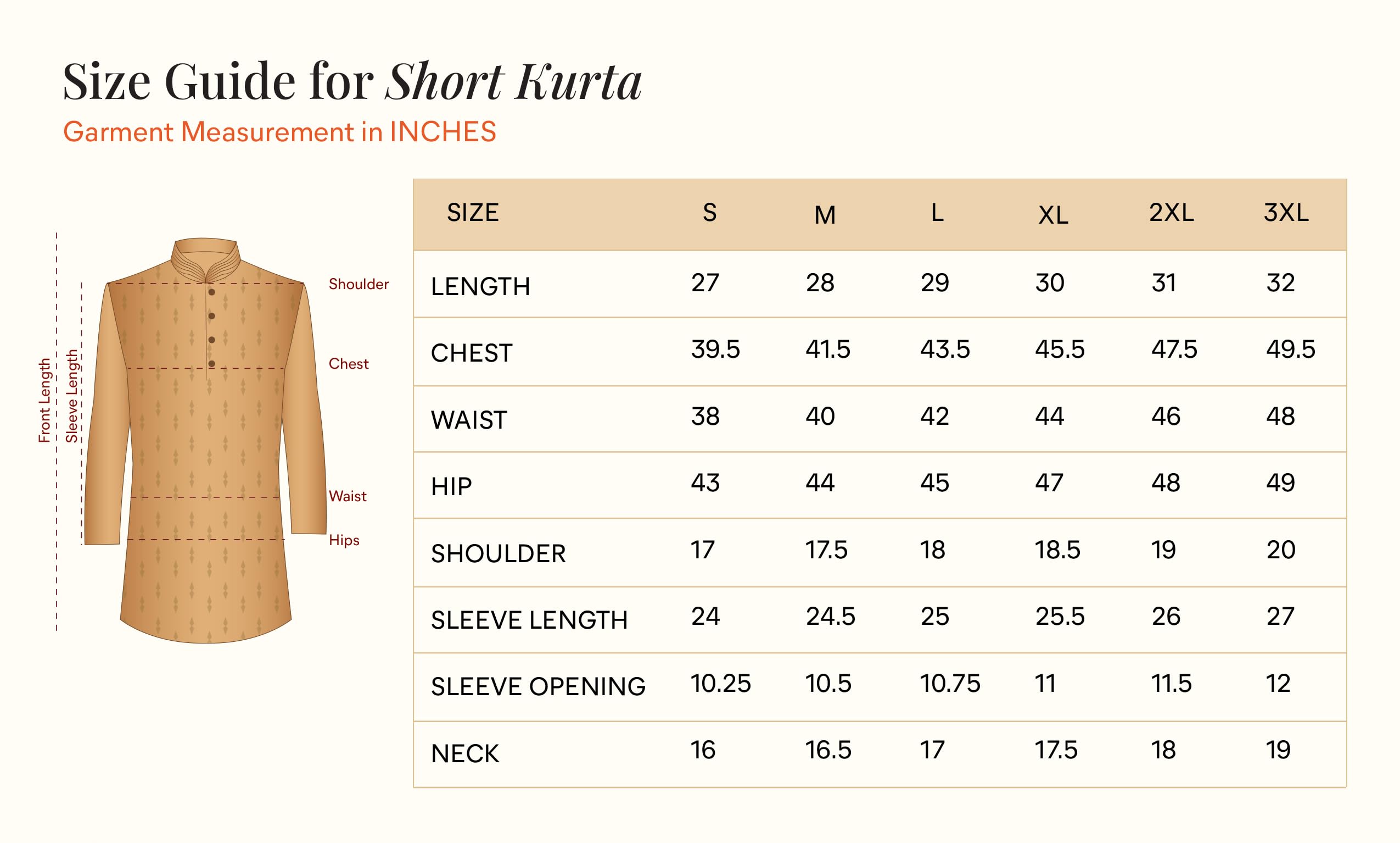 Manyavar Męskie spodenki Kurta Solid Linen (1 szt.)