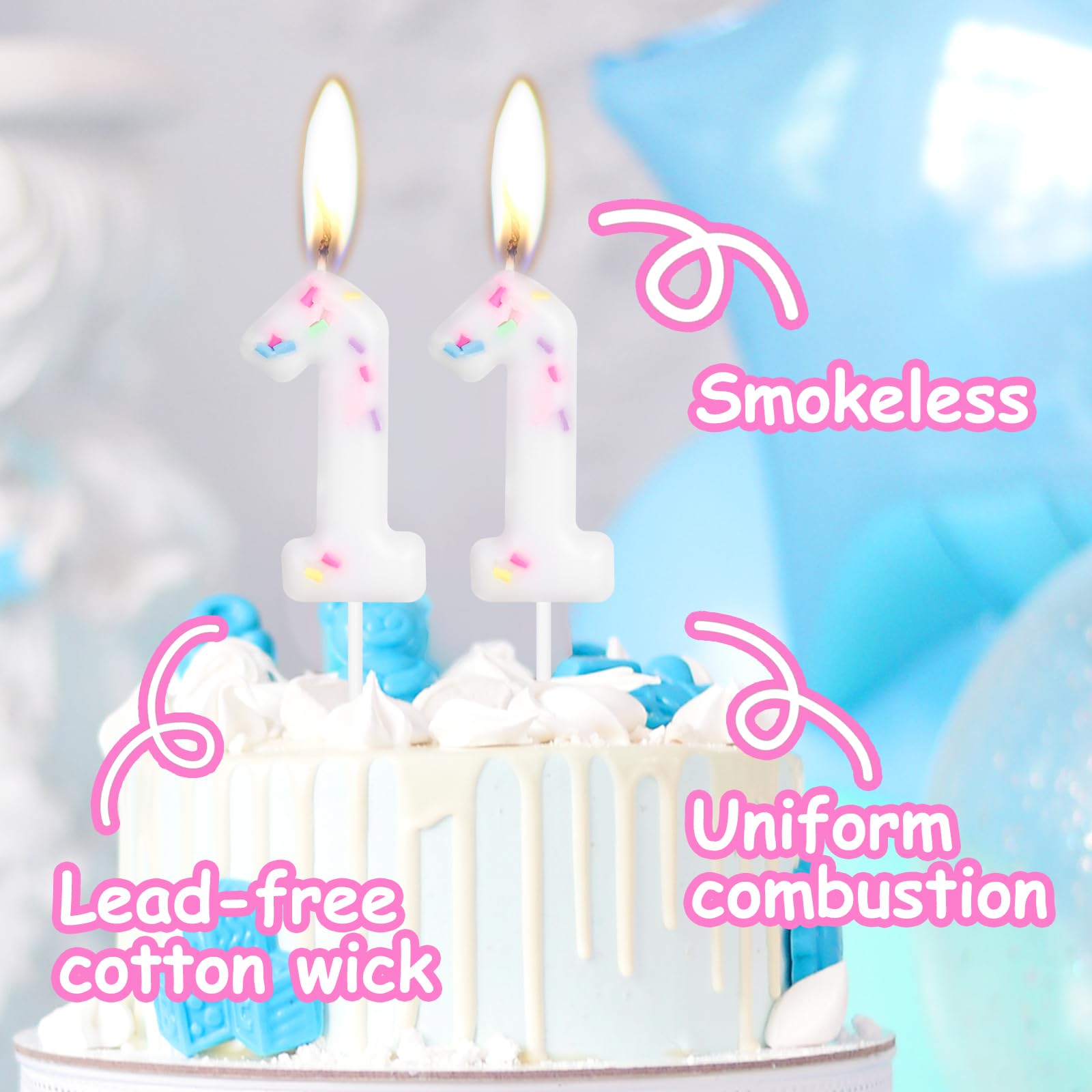 Regalos De Cumpleaños Número 13 Para Niñas, Vela - Pink