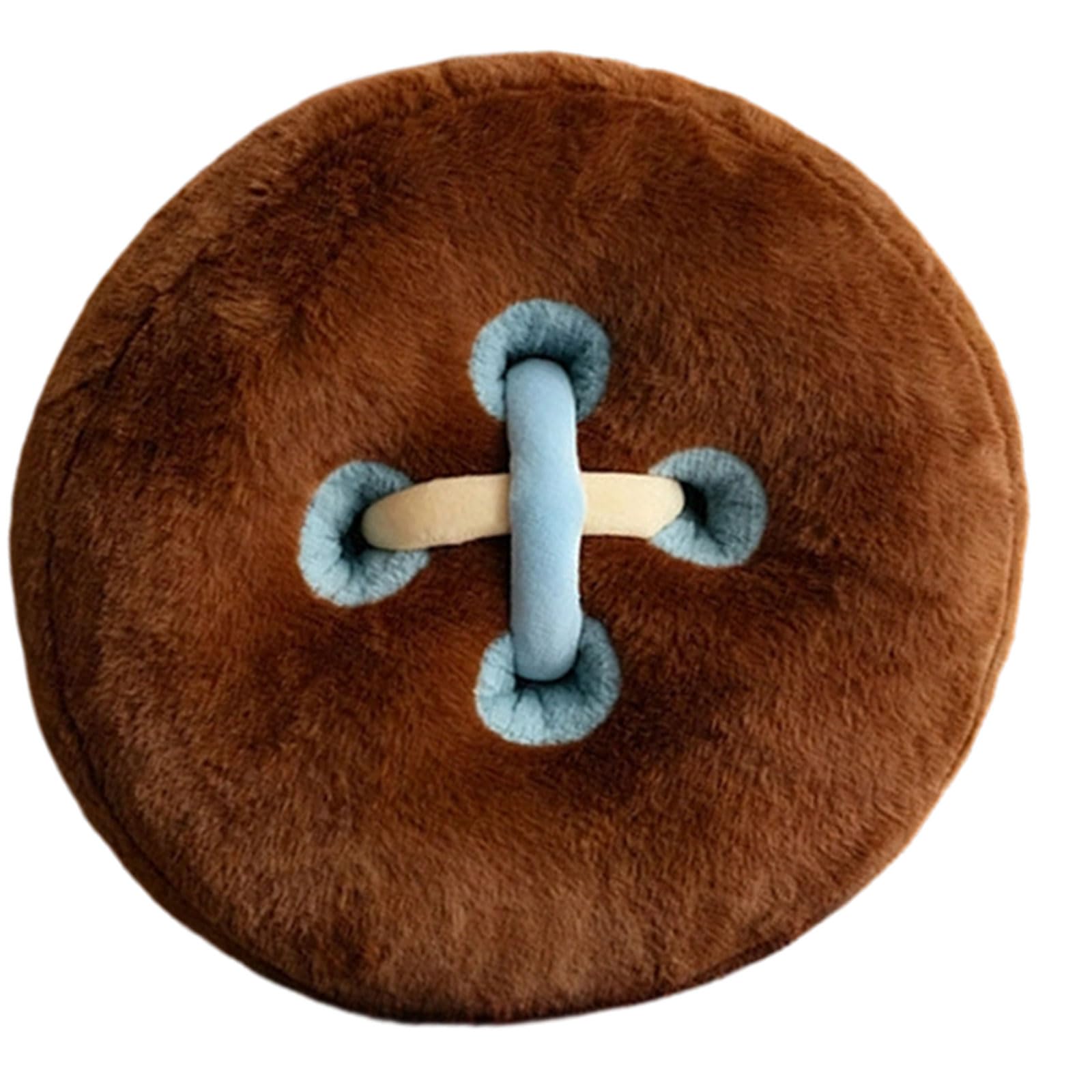 Coussin d'assise en fourrure pour sol de chambre et coin lecture cosy