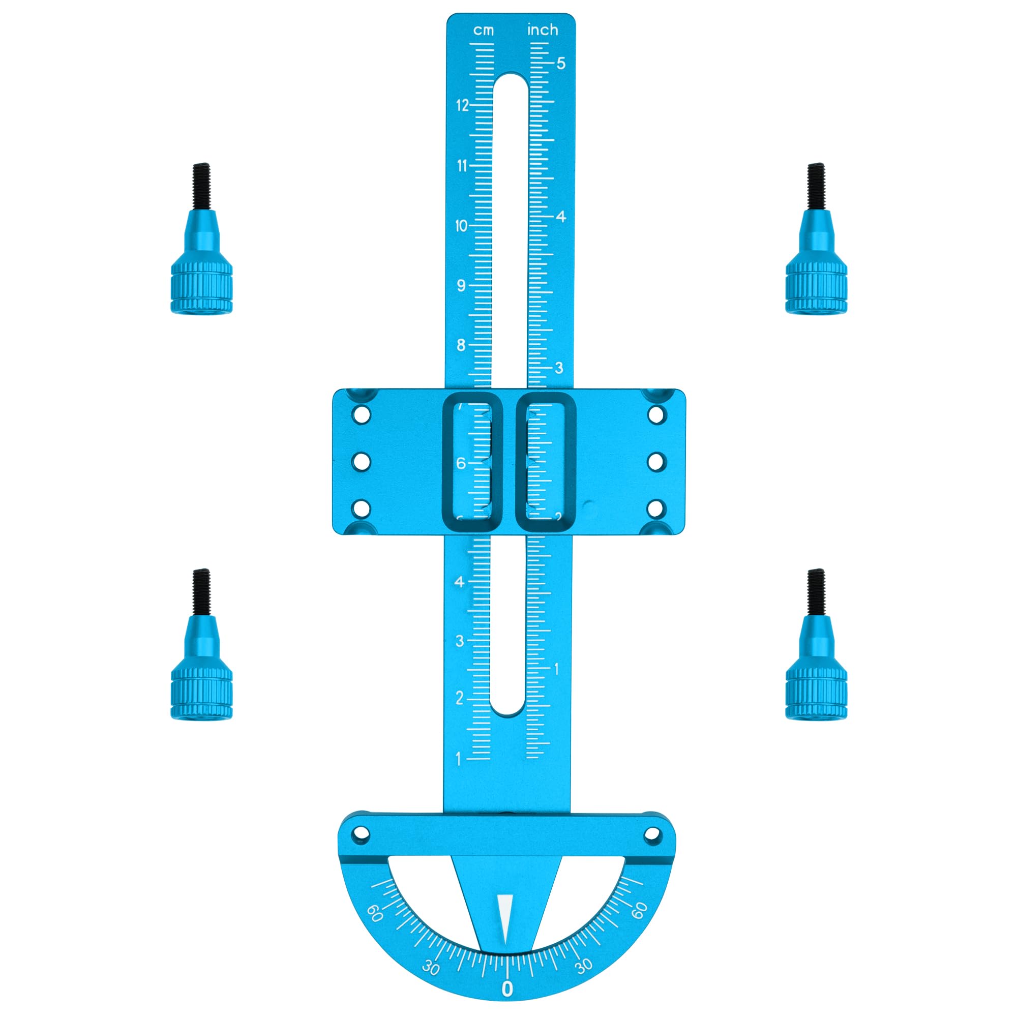 Stabilizer Ruler Snapklik.com : Vgoohobby Aluminum Shock Synchronizer Ruler Balance ...