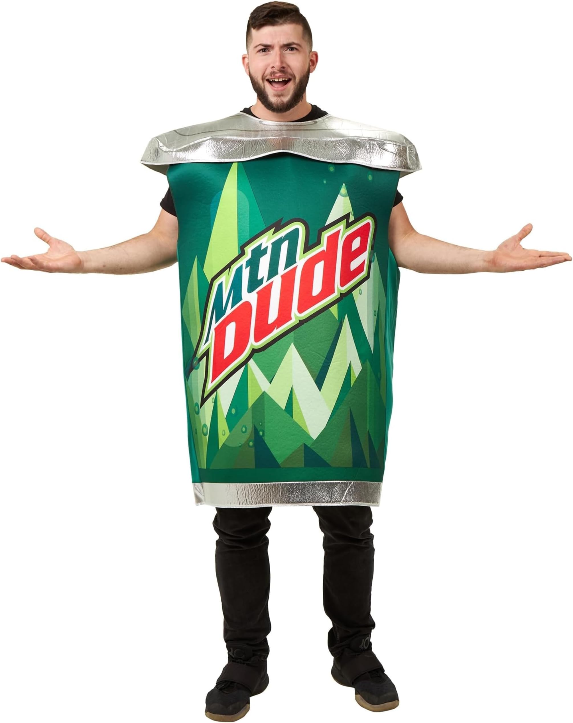 Beverage Can Costume | Slip On Halloween Costume for Women and Men| One Size Fits All