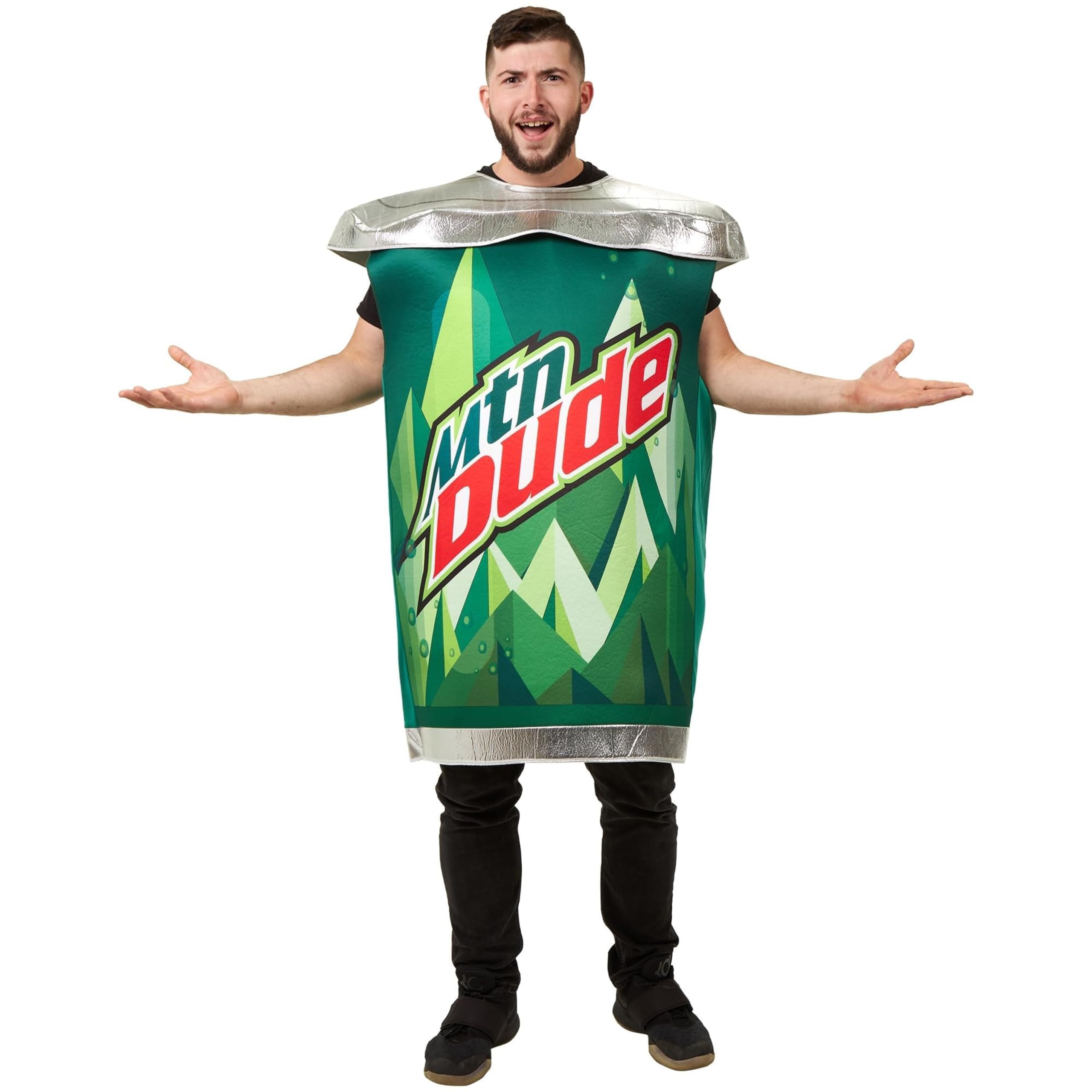 Beverage Can Costume | Slip On Halloween Costume for Women and Men| One Size Fits All