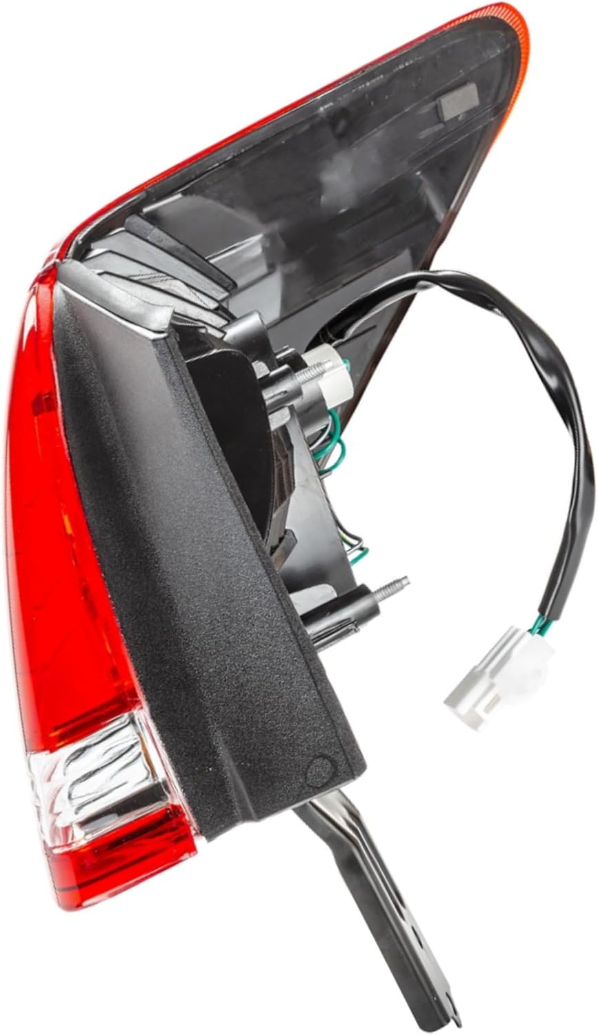 Replacement for Toyota Avalon Limited/XL/XLS 2005, 2006, 2007, 2010; Touring 2005, 2006, 2007 Sedan Halogen Tail Light Assembly With Bulb, Left Outer/Driver Side, DOT&SAE, 81560-AC090, TO2804100