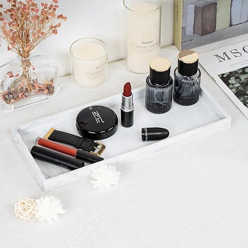 Miniatura 5 de Bandeja de baño, bandeja de encimera de baño de 12 pulgadas, bandeja de tocador de silicona, bandeja de jabón de cocina, bandeja de tocador de baño,