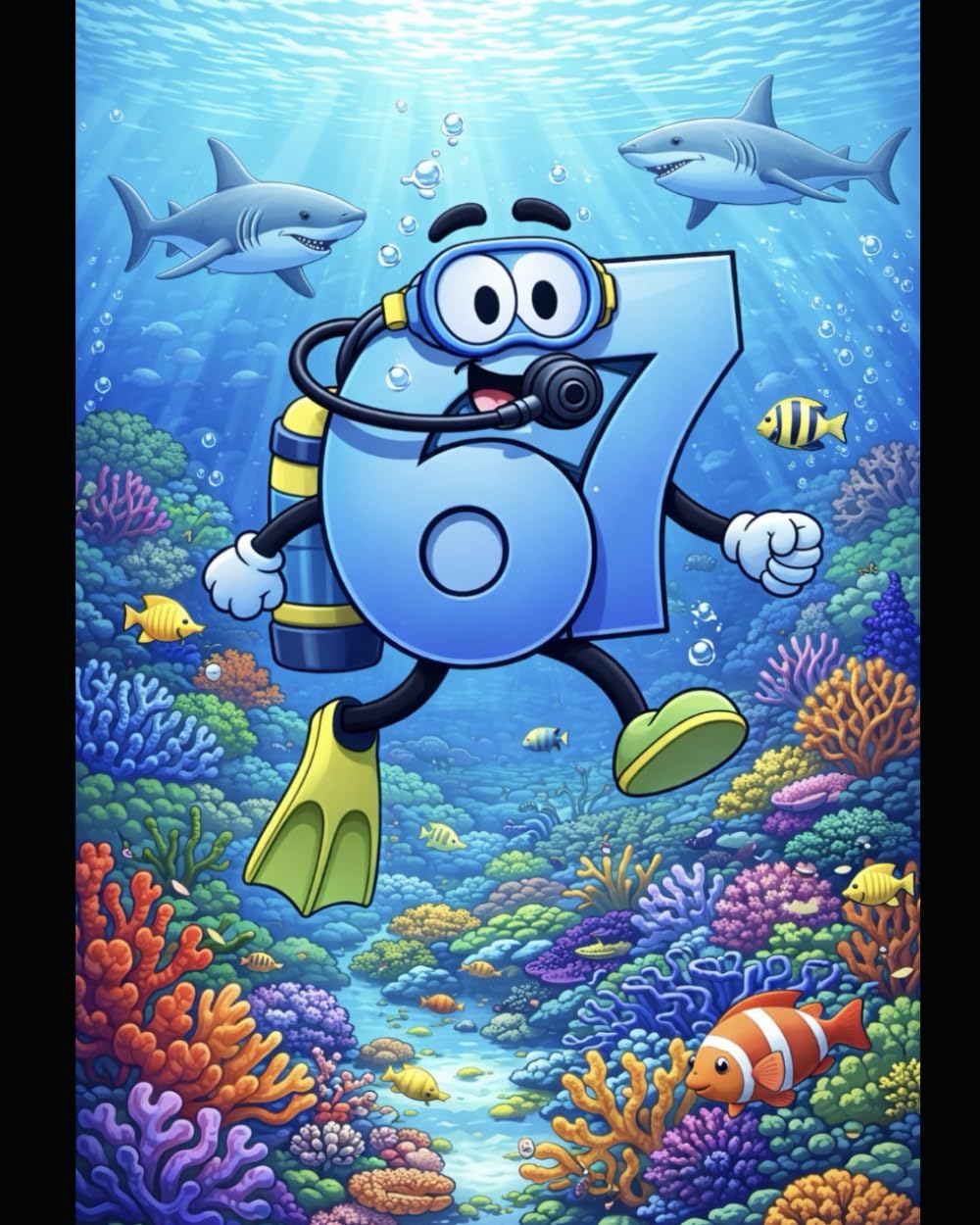 67 Adventure/Coloring Book